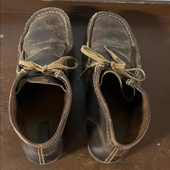 Clark’s Original Men's Brown Leather Shoes - Picture 4 of 5